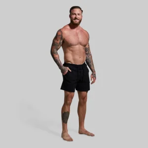 Alternative view of Men's Cloud Short Set (Black)