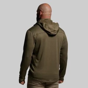 Alternative view of Quiver Half Zip Hoodie 2.0 (OD Green)