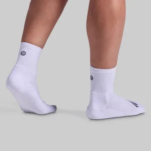 Alternative view of Performance Half Crew Sock (White)