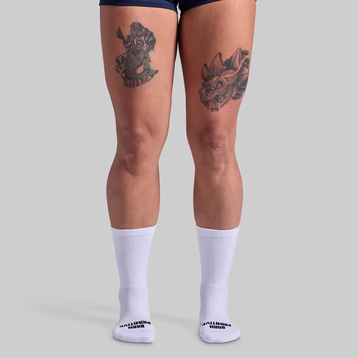 Performance Crew Sock (White) - Image 4