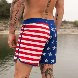 Alternative view of Island Short 5" (Old Glory)