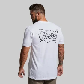 Home of the Brave Tee (White)