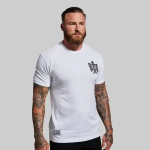 Alternative view of Live Free Tee (White)