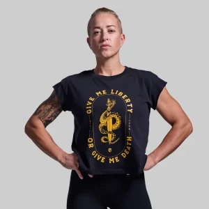 Give Me Liberty Muscle Tee (Black)