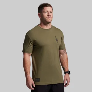 Alternative view of Give Me Liberty Tee (Tactical Green)