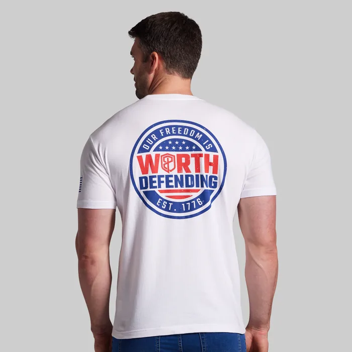Freedom Defended Tee (White)